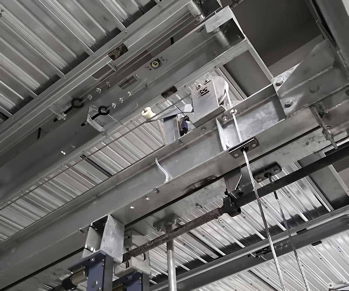 升降横移机械立体停车设备解决学校停车难题